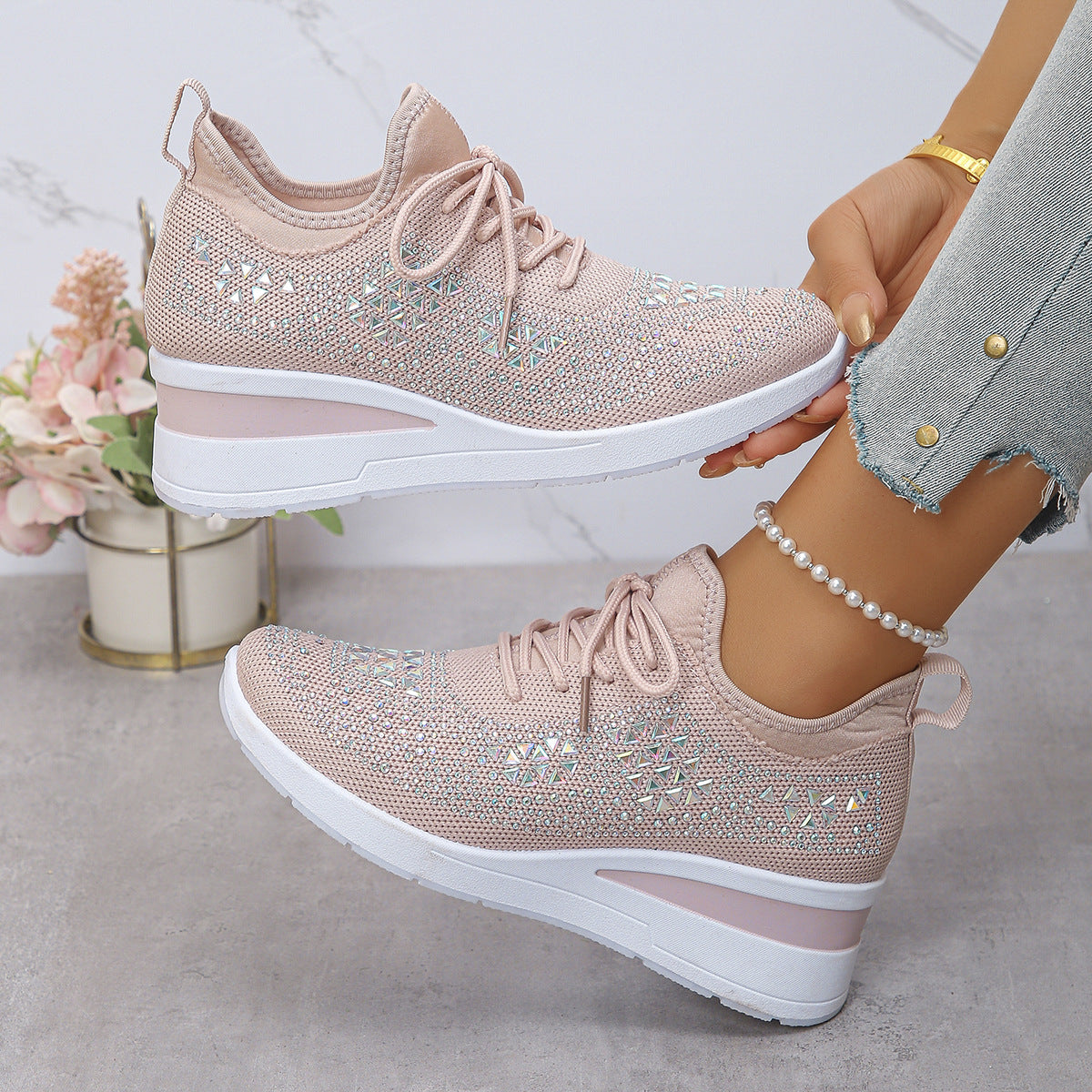 Cavashi™ Liora | Orthopädische Sneakers mit funkelndem Stil