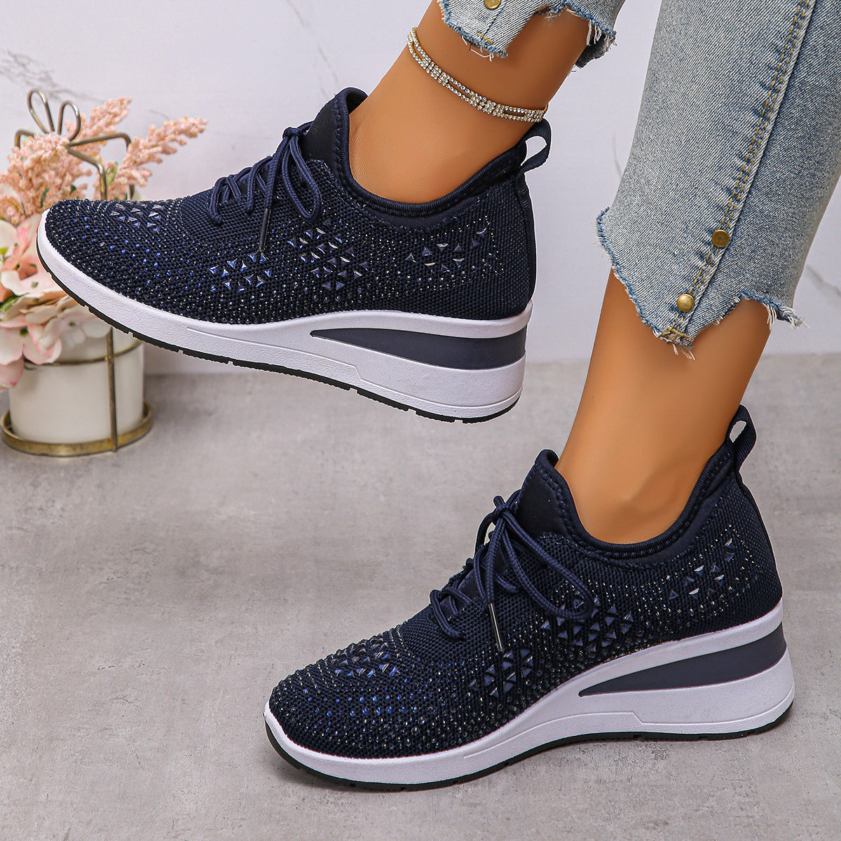 Cavashi™ Liora | Orthopädische Sneakers mit funkelndem Stil