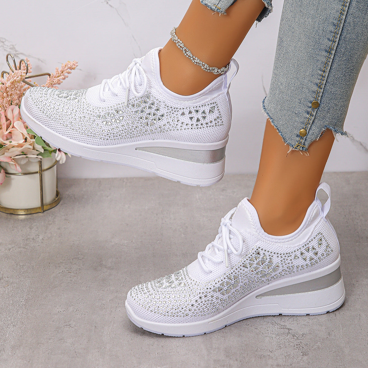 Cavashi™ Liora | Orthopädische Sneakers mit funkelndem Stil