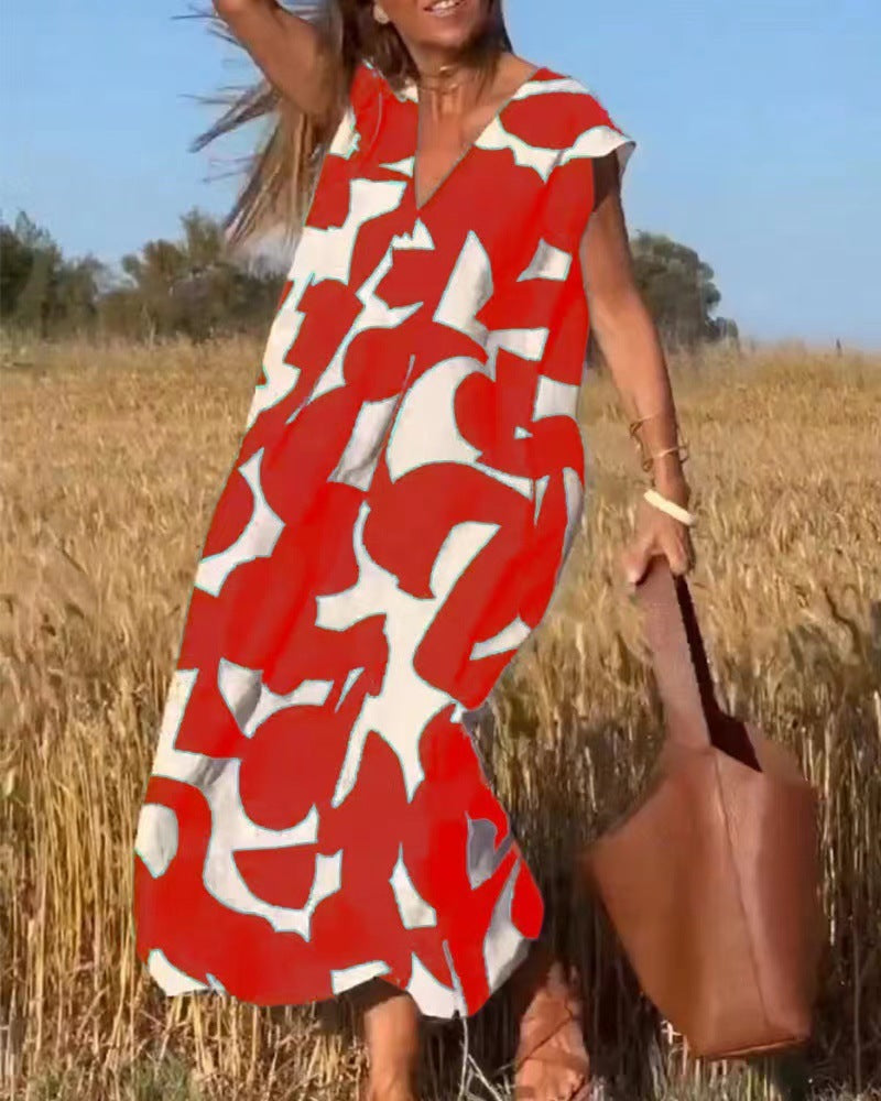 Cavashi Kleid Éloïse – Leicht, Lässig & Künstlerisch – Ideal für sonnige Tage