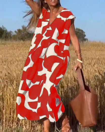 Cavashi Kleid Éloïse – Leicht, Lässig & Künstlerisch – Ideal für sonnige Tage