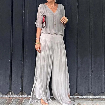 Anna Zweiteiler – Elegantes & Komfortables Set für moderne Frauen